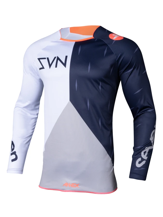 Seven Annex Bortz Coral/Navy джерси