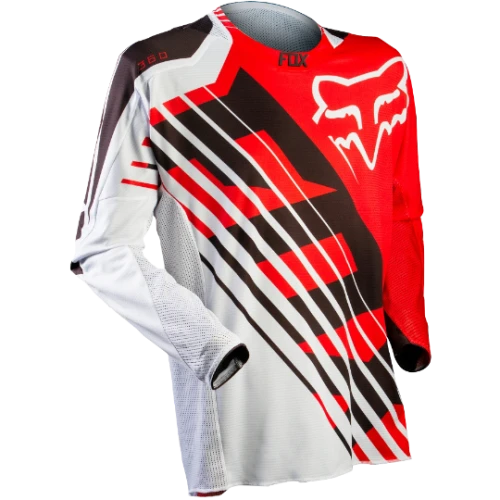 Fox Racing 360 Savant джерси, красно-белый