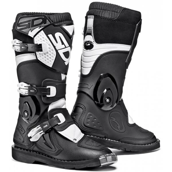 Sidi Flame мотоботы детские/женские, черно-белый