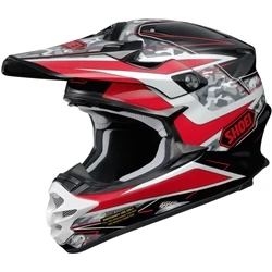 Shoei VFX-W Turmoil TC-1 шлем кроссовый, красный