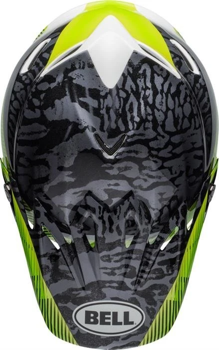 Bell Moto-9 Mips Chief шлем кроссовый, салатово-серый