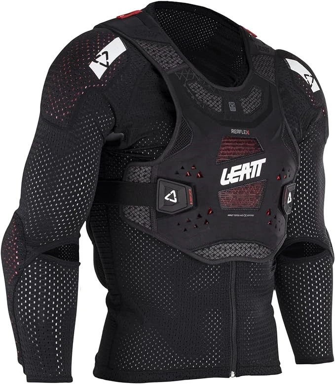 Leatt Body Protector ReaFlex Black моточерепаха, черный