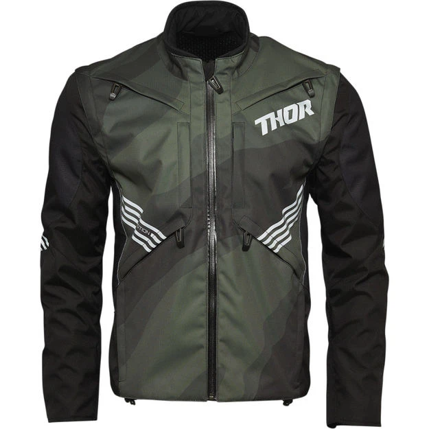Thor Terrain Green Camo мотокуртка кросс/эндуро