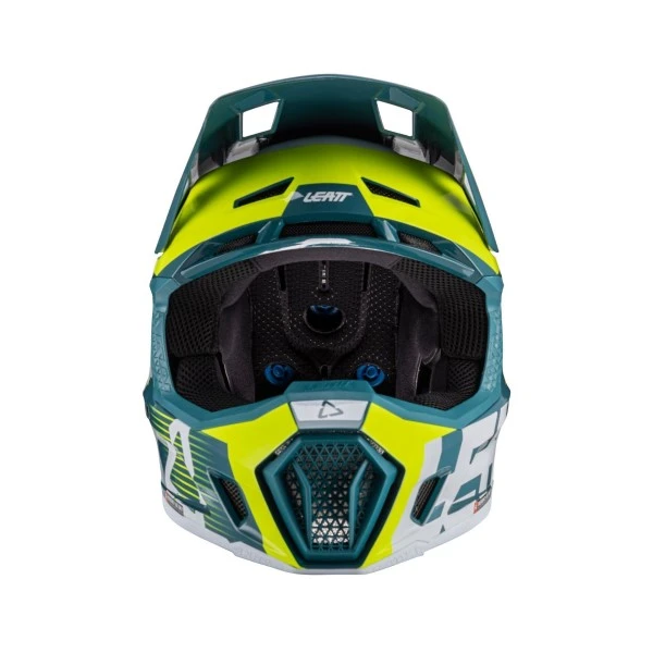 Leatt Kit Moto 7.5 V24 Acid Fuel шлем кроссовый + Velocity 4.5 мотоочки