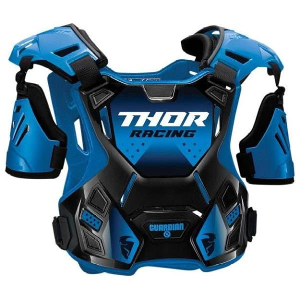 Thor Guardian S20 панцирь с плечами, сине-черный