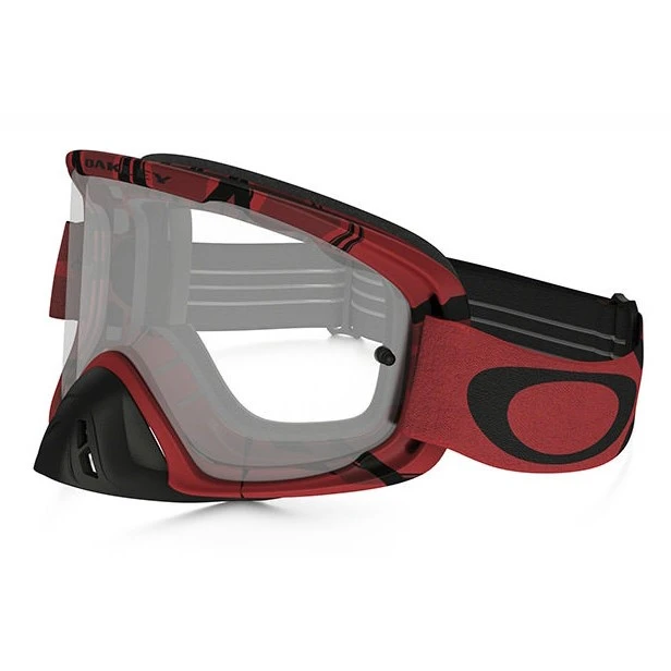 Oakley O-Frame 2.0 Intimidator мотоочки, красно-черный