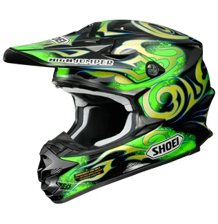 Shoei VFX-W Taka TC-4 шлем кроссовый, зеленый