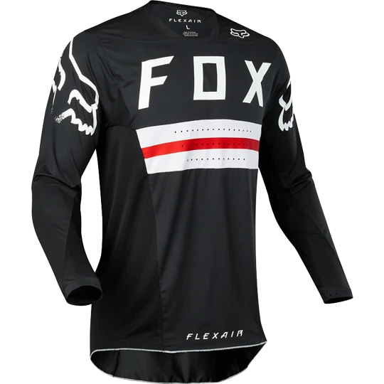 Fox Racing Flexair Preest LE джерси, черно-красный