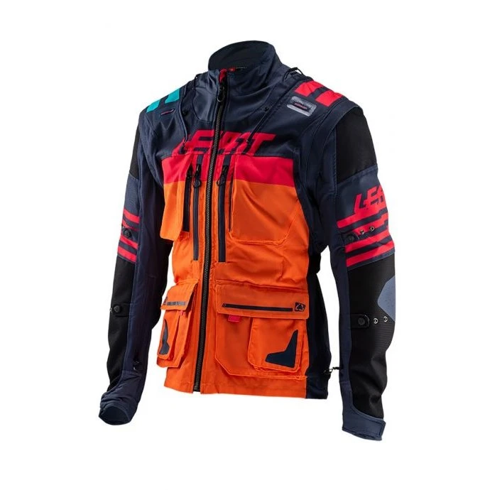Leatt GPX 5.5 2019 мотокуртка эндуро, оранжево-черный
