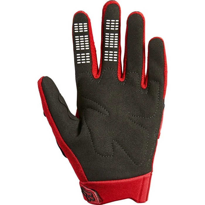 Fox Dirtpaw Youth Flame Red мотоперчатки подростковые