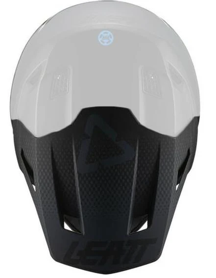 Leatt Moto 7.5 V21.1 козырек к шлему, бело-черный