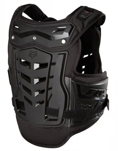 Fox Raptor Proframe LC Youth панцирь без плеч подростковый, черный