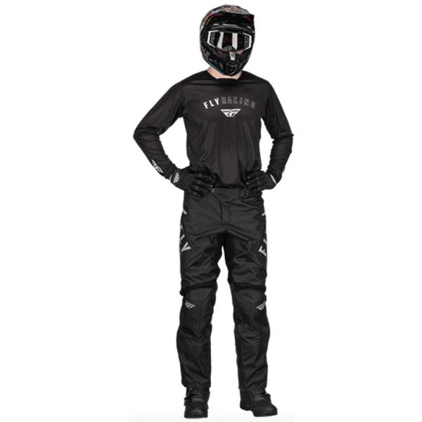 Fly Racing Patrol Overboot 2023 Black/White комплект эндуро