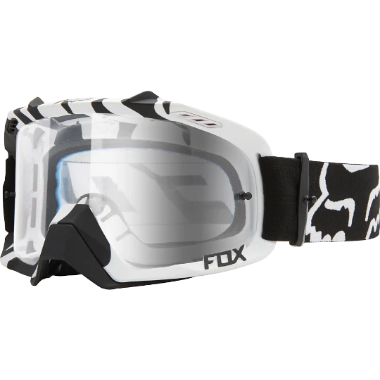 Fox Air Defence Black Zebra мотоочки, черно-белый