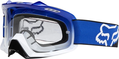 Fox Air Space Blue White Fade мотоочки, сине-белый