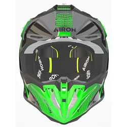 Airoh Twist 3 Shard Green Gloss шлем внедорожный