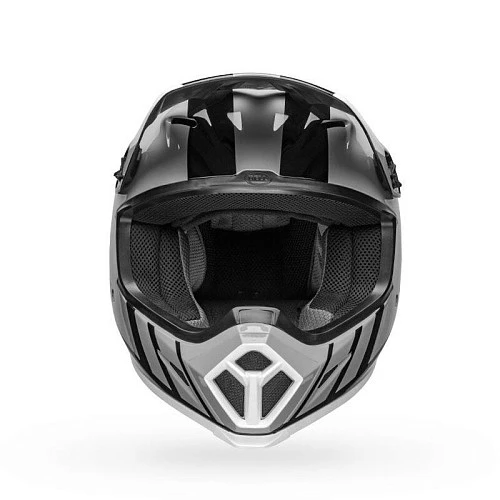 Bell MX-9 Mips Dash Gloss Gray /Black /White шлем кроссовый