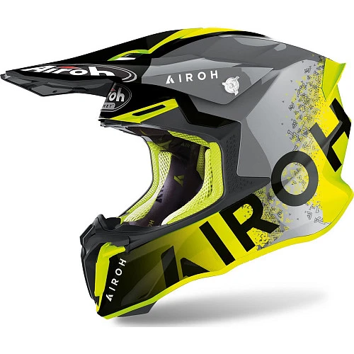 Airoh Twist 2.0 Bit Yellow шлем внедорожный, желтый