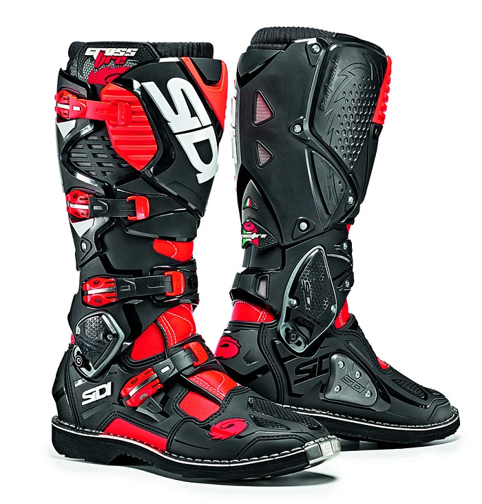 Sidi Crossfire 3 мотоботы, красно-черный