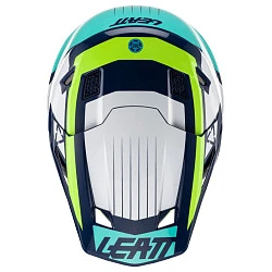 Leatt Kit Moto 7.5 V23 Blue шлем кроссовый + Velocity 4.5 мотоочки