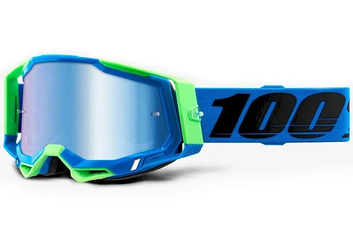 100% Racecraft 2 Fremont / Mirror Blue Lens мотоочки