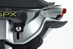 Leatt Moto GPX Club Plus полукарбоновая защита шеи, черно-белый