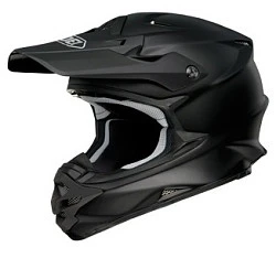 Shoei VFX-WR Candy шлем кроссовый, черный матовый