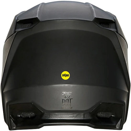 Fox Racing V1 Matte 2022 Black шлем кроссовый