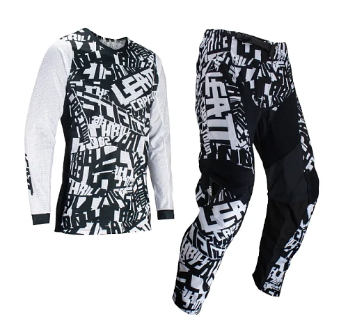 Leatt 3.5 Ride Kit 2024 White комплект мотоштаны + джерси, белый