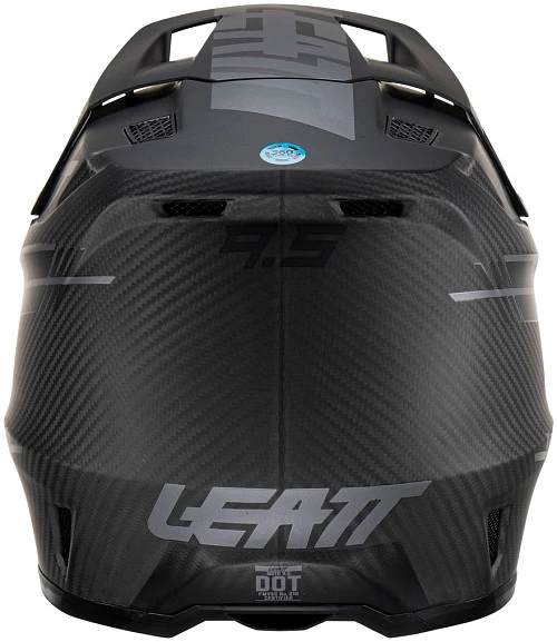 Leatt Kit Moto 9.5 Carbon V24 Black шлем кроссовый + Velocity 6.5 мотоочки
