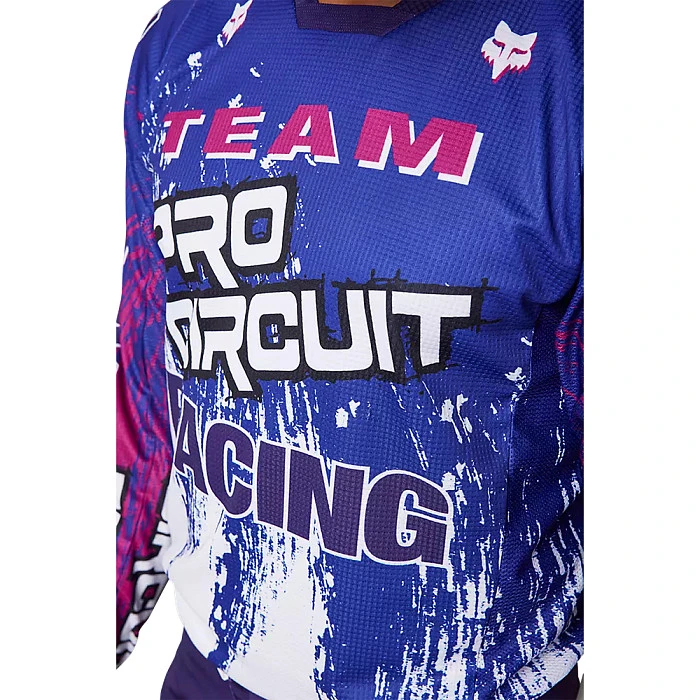 Fox Racing 180 Pro Circuit White/Blue комплект