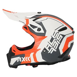 Acerbis Profile 5 22-06 White/Orange шлем внедорожный, бело-оранжевый