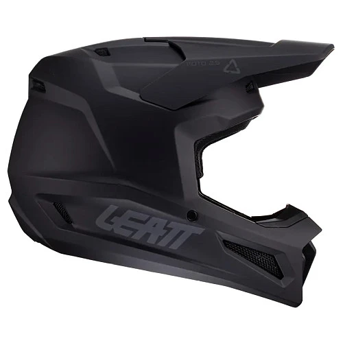 Leatt Moto 2.5 V25 Stealth шлем кроссовый, черно-серый