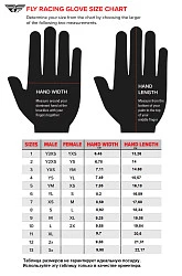 Fly Racing Lite Black/Grey мотоперчатки