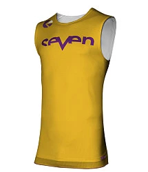 Seven Zero Ethika Over Jersey Gold жилет на джерси