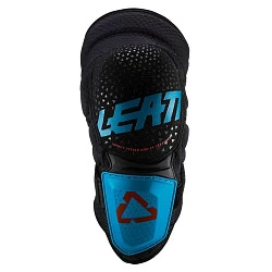 Leatt 3DF Hybrid наколенники короткие, сине-черный