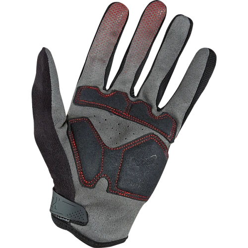 Fox Racing Reflex Gel велоперчатки, черно-красный