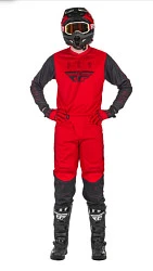 Fly Racing F-16 2021 комплект, красно-черный