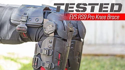 EVS RS9 Pro Knee Brace наколенники, черно-красный
