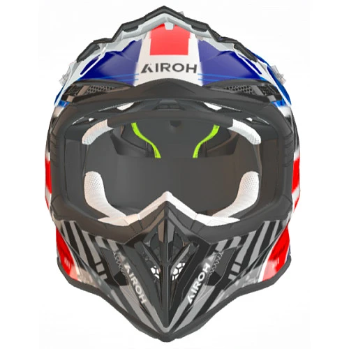 Airoh Aviator Ace 2 Proud Blue/Red шлем внедорожный, сине-красный
