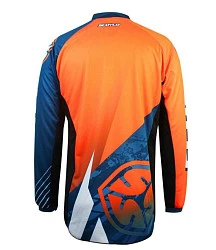 Scoyco T203 джерси, сине-бело-оранжевый