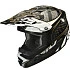 Fly Racing Trophy Lite Helmet, шлем кроссовый, черно-белый