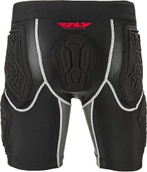 Fly Racing Barricade Compression мотошорты, черно-белый