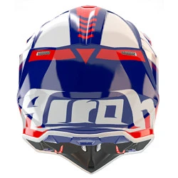 Airoh Wraaap Feel Blue/Red Gloss шлем внедорожный