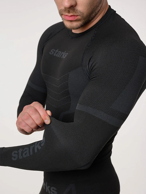 Starks Coolmax Ice Сold термобельё бесшовное, джемпер, черный