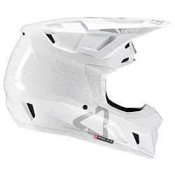 Leatt Kit Moto 7.5 V25 White шлем кроссовый + Velocity 4.5 мотоочки