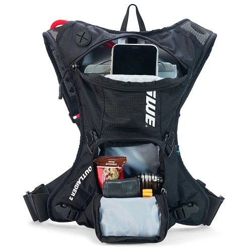 USWE Outlander 3L Hydration Pack (1.5L) Carbon Black рюкзак-гидропак, черный
