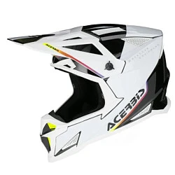 Acerbis T711 White/Black шлем внедорожный, бело-черный