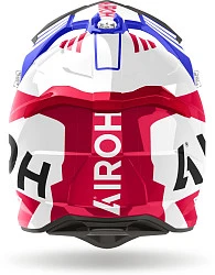 Airoh Strycker Brave Blue/Red Gloss шлем внедорожный