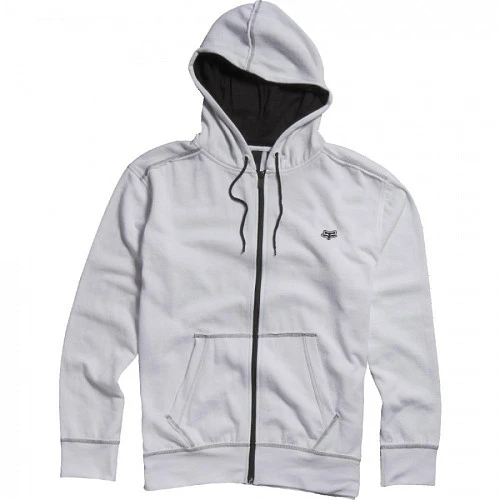Fox Judas Zip Front Fleece толстовка, белый